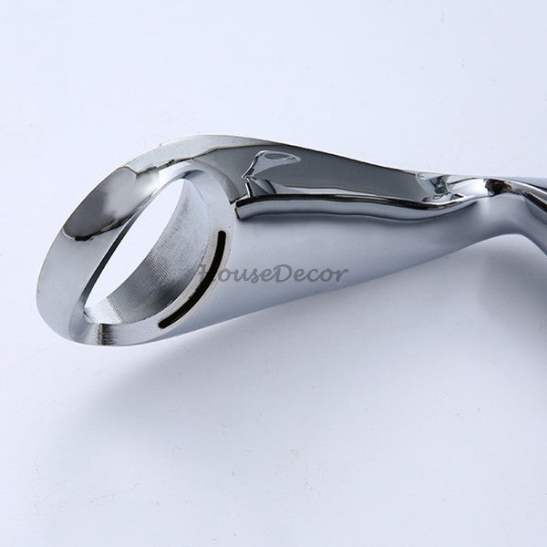 Chrome bath shower mixer tap waterfall spout additional view