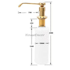 Brass kitchen sink mixer tap detailed product view additional view