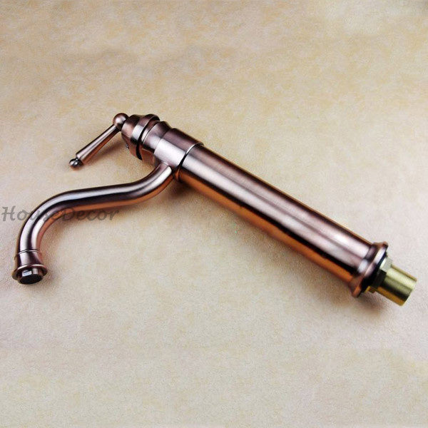 Modern Brass bath shower mixer tap swivel spout detail view