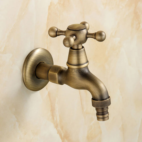 Antique Brass utility faucet detailed product view main view