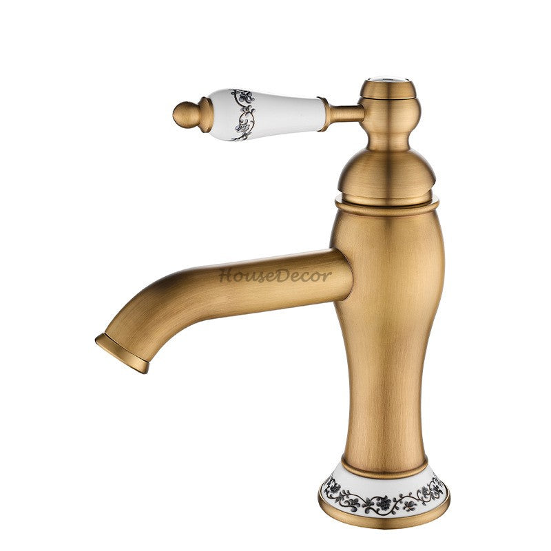 White Brass bath shower mixer tap detailed product view detail view