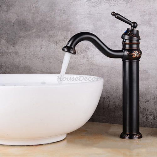 Black Brass bath shower mixer tap detailed product view main view