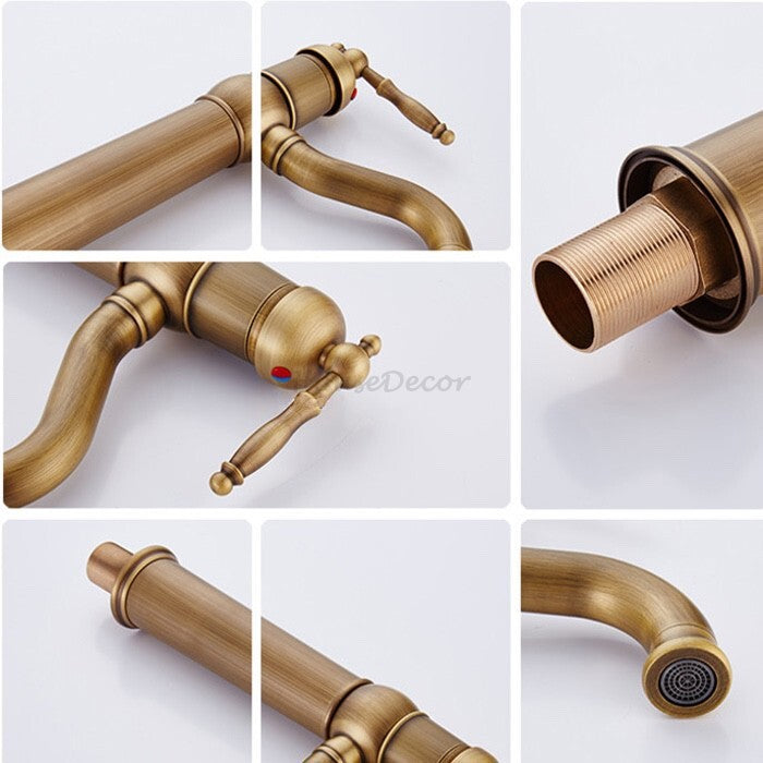 Modern bath shower mixer tap deck mounted design additional view