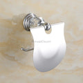 Modern toilet paper holder wall mounted design detail view