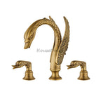 Modern bath shower mixer tap 3 hole installation main view