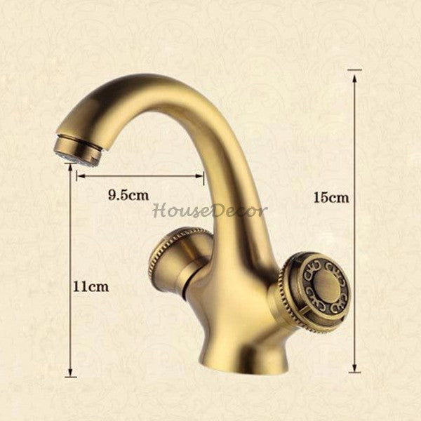 Antique Brass bath shower mixer tap detailed product view additional view