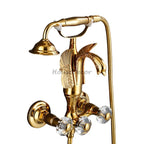 Modern bath shower mixer tap wall mounted design main view