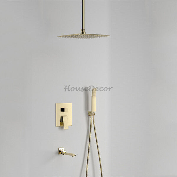 Modern bath shower mixer tap wall mounted design additional view