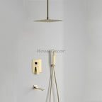 Modern bath shower mixer tap wall mounted design additional view