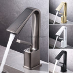 Modern bath shower mixer tap deck mounted design main view