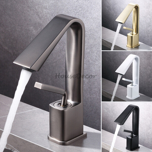 Modern bath shower mixer tap deck mounted design main view