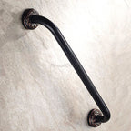 Modern bathroom grab bar safety grip main view