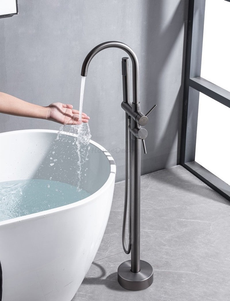 Modern bath shower mixer tap floor mounted design additional view