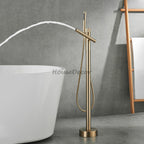Modern bath shower mixer tap handheld shower set additional view