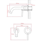 Brass bath shower mixer tap swivel spout additional view