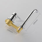 Modern bath shower mixer tap swivel spout additional view