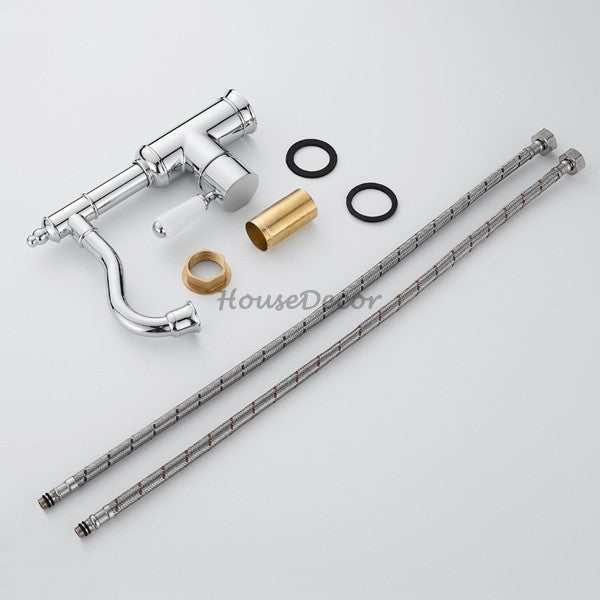 Brass bath shower mixer tap swivel spout additional view