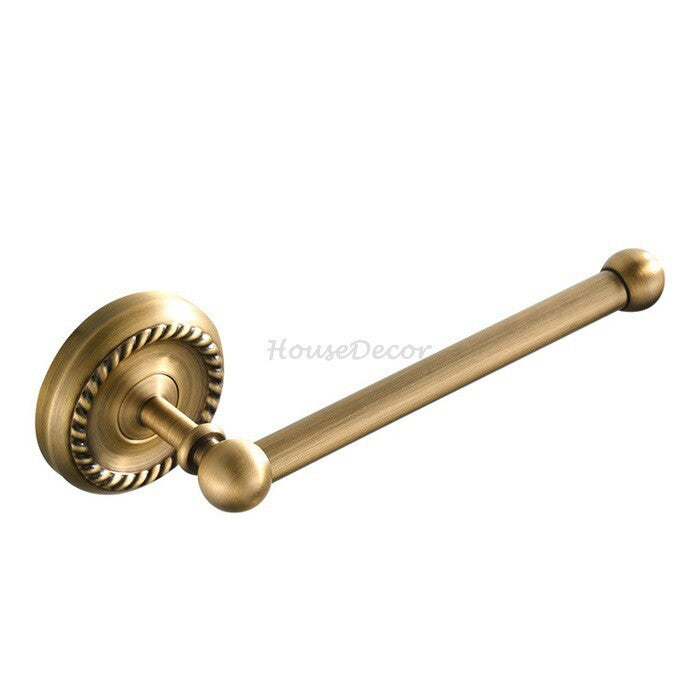 Antique Brass toilet paper holder detailed product view main view
