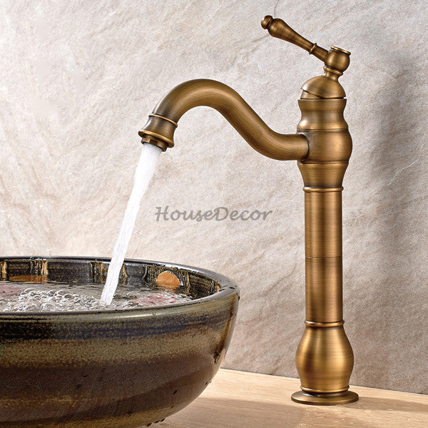 Modern Brass bath shower mixer tap single lever control detail view