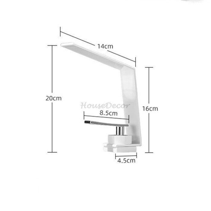 Modern bath shower mixer tap waterfall spout additional view