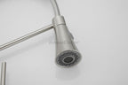 Modern kitchen sink mixer tap detailed product view additional view