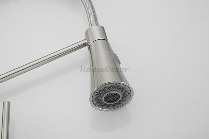 Modern kitchen sink mixer tap detailed product view additional view