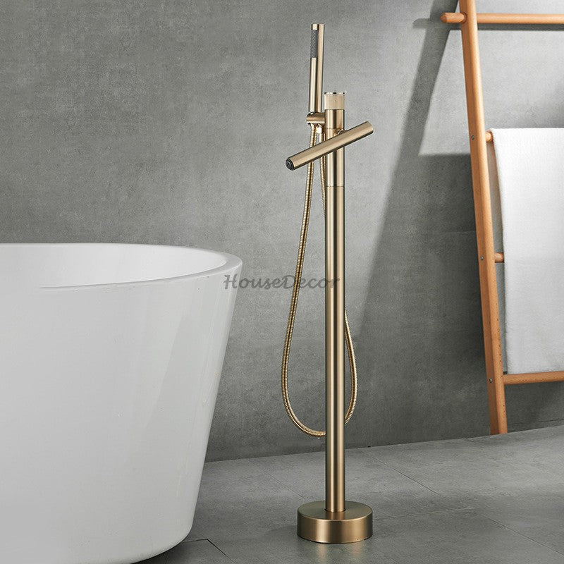 Modern bath shower mixer tap handheld shower set additional view