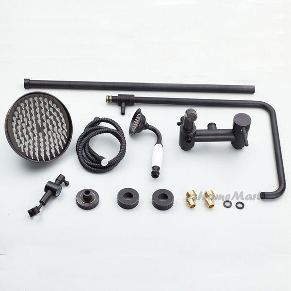 Modern bath shower mixer tap wall mounted design additional view