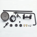 Modern bath shower mixer tap wall mounted design additional view