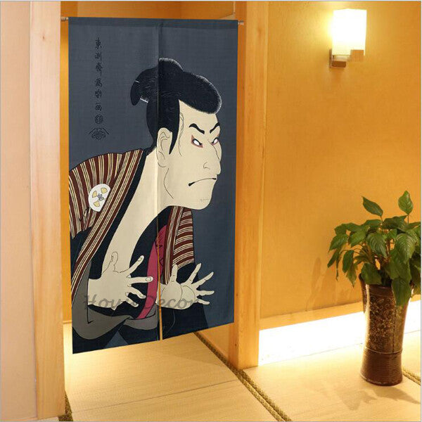 Modern Fabric doorway curtain room divider design main view