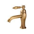 Antique Brass bath shower mixer tap single lever control main view