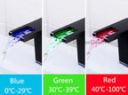 Modern bath shower mixer tap waterfall spout additional view