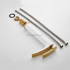 Modern bath shower mixer tap waterfall spout additional view