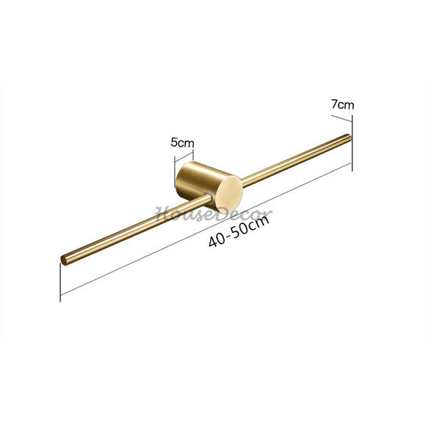 Brass towel rack wall mounted design additional view