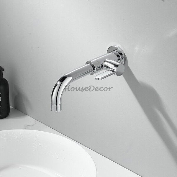 Modern bathroom basin mixer tap wall mounted design additional view