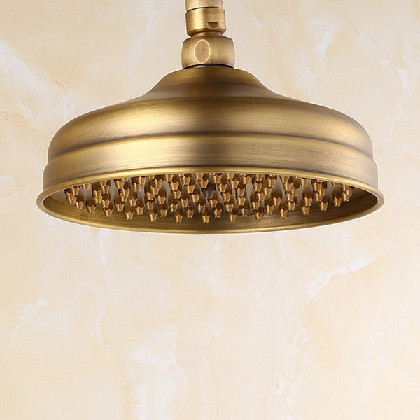 Brass shower head detailed product view main view
