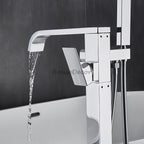 Modern bath shower mixer tap waterfall spout additional view