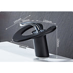 Modern bath shower mixer tap waterfall spout additional view