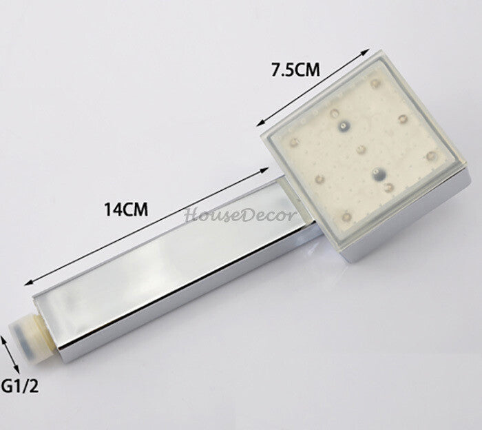 Modern shower head detailed product view detail view