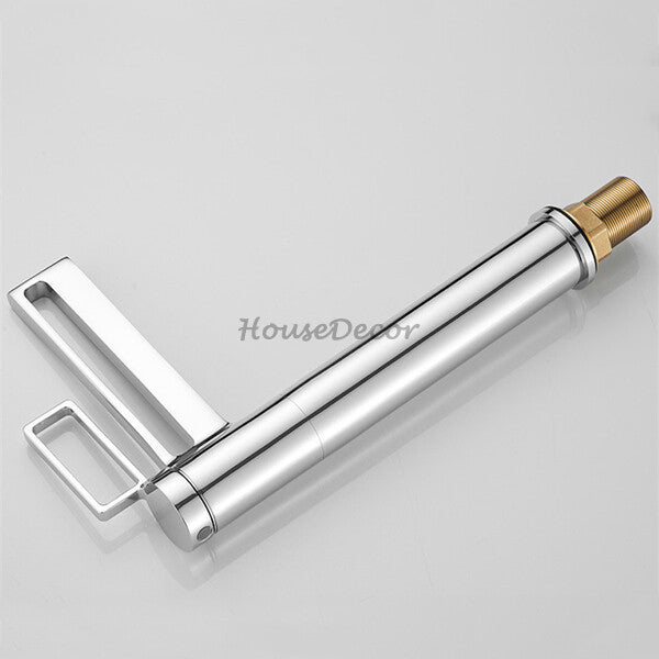 Chrome bath shower mixer tap single lever control additional view
