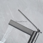 Chrome bath shower mixer tap single lever control additional view