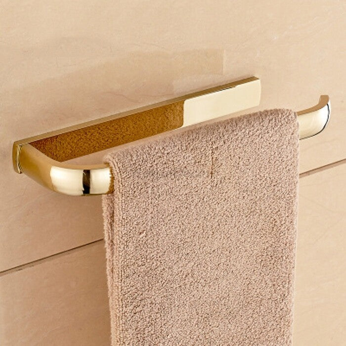 Modern towel rack wall mounted design detail view