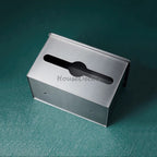 Modern Stainless Steel toilet paper holder detailed product view additional view