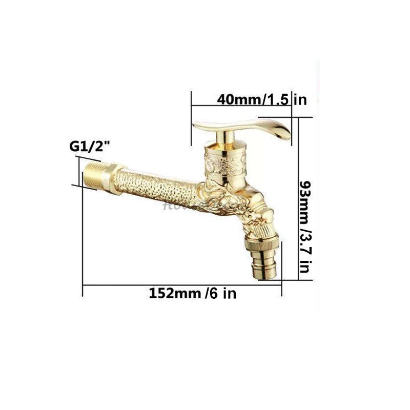 Modern utility faucet wall mounted design additional view