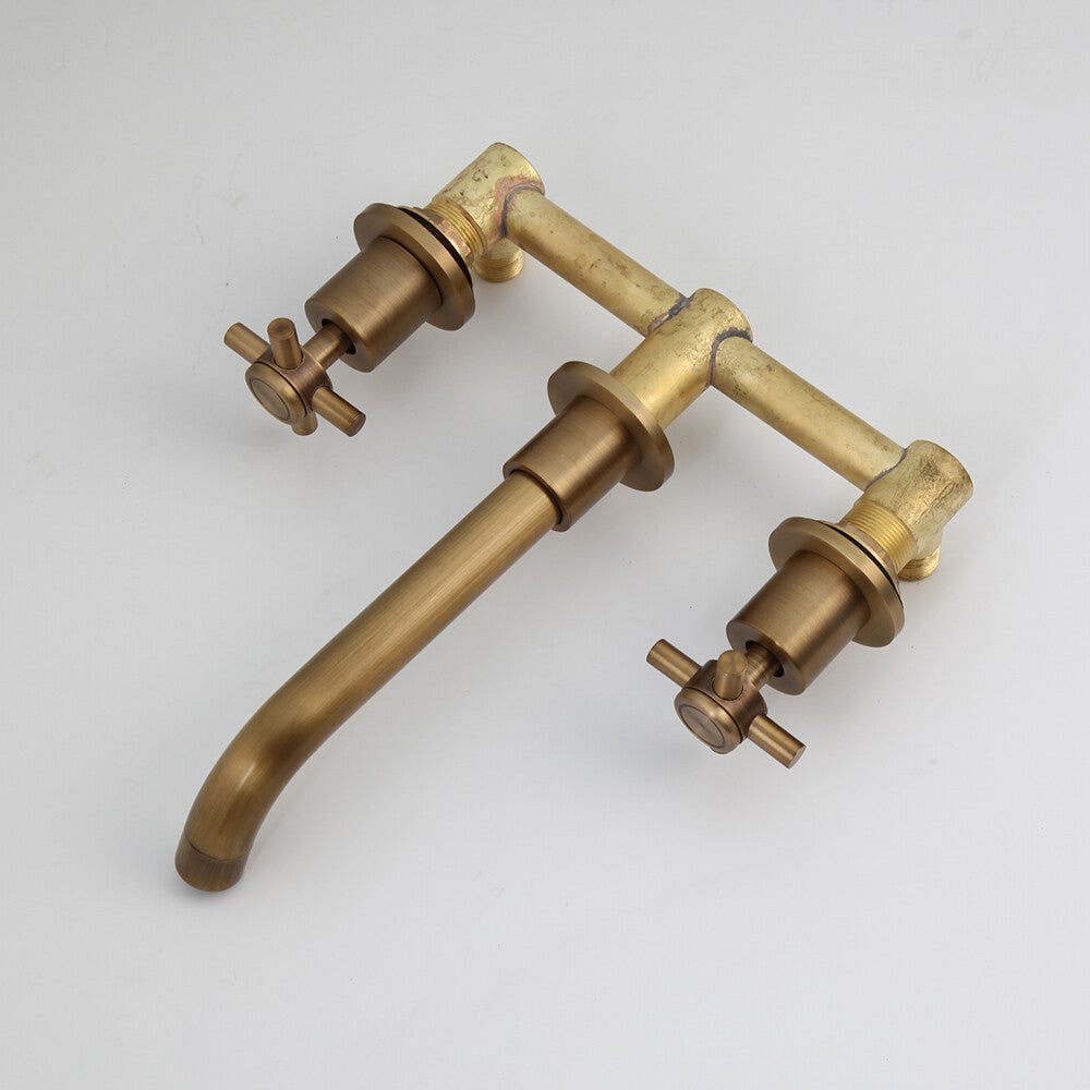 Brass bath shower mixer tap wall mounted design additional view