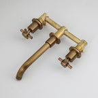 Brass bath shower mixer tap wall mounted design additional view