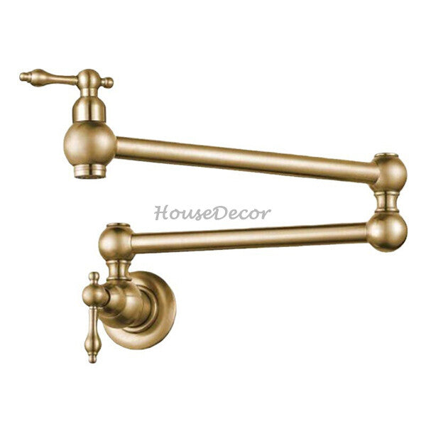Modern Brass kitchen sink mixer tap swivel spout main view