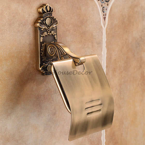 Modern Aluminum toilet paper holder wall mounted design additional view