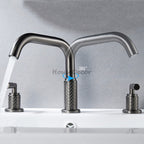 Modern bath shower mixer tap swivel spout additional view