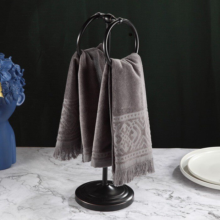 Modern towel rack detailed product view detail view